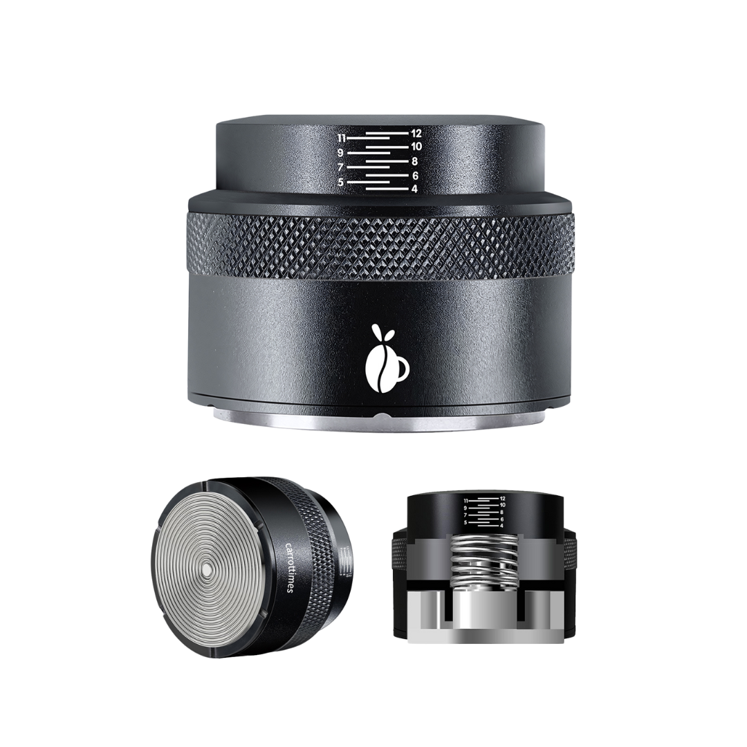 Yarramate 51mm, 53mm, 58mm Espresso Coffee Palm Tamper Black