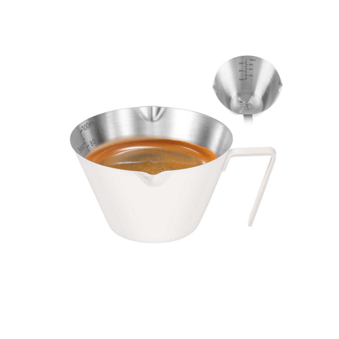 Yarramate 3.4OZ/100ml Stainless Steel Espresso Measuring Cups