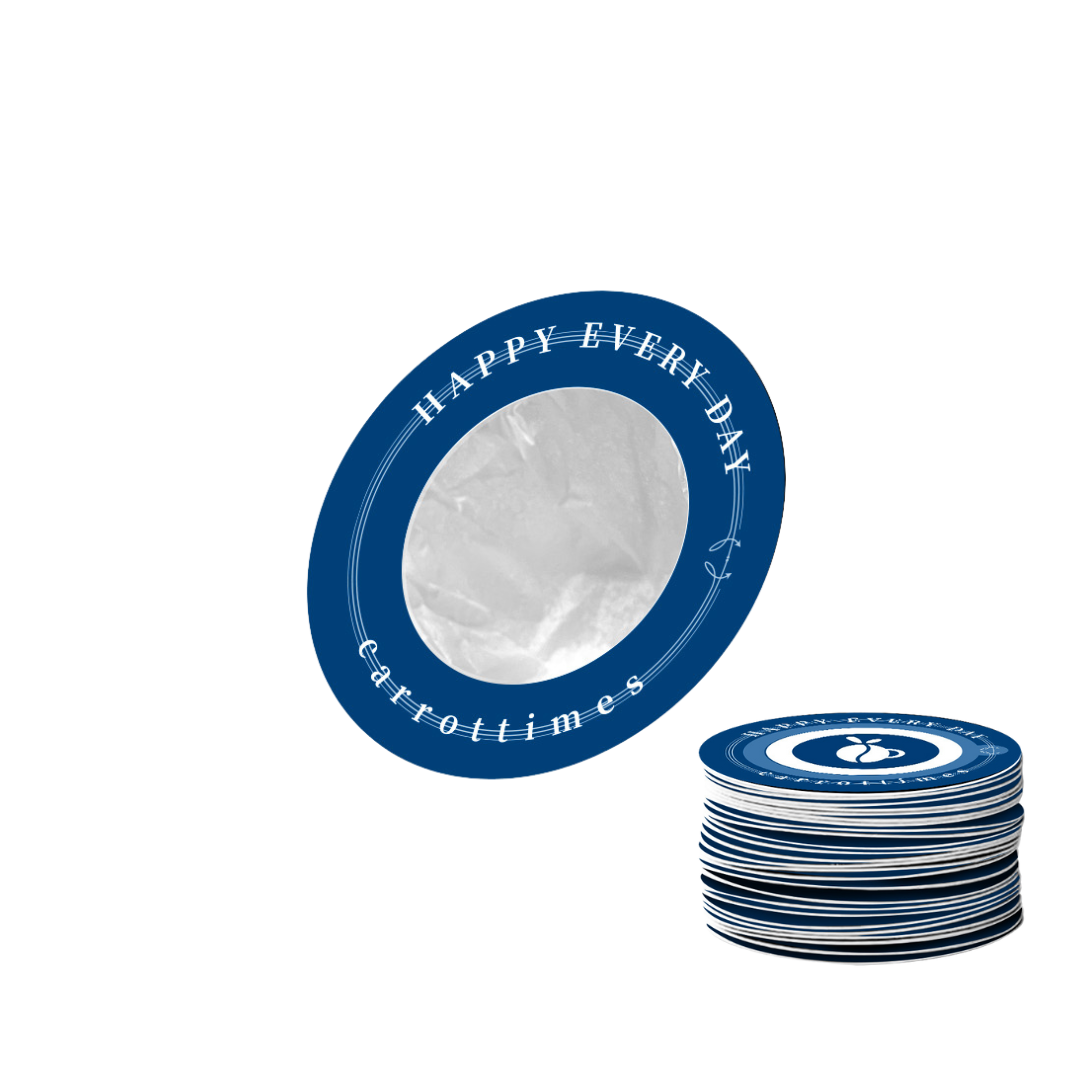 Eco-friendly Disposable Espresso Coffee Filters 20pcs (Blue)