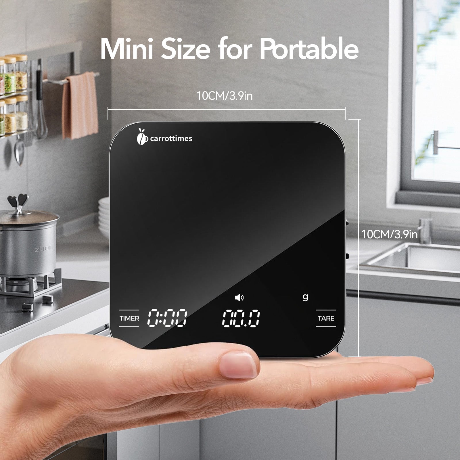 Electronic Espresso Coffee Scale with Timer (4 Modes)