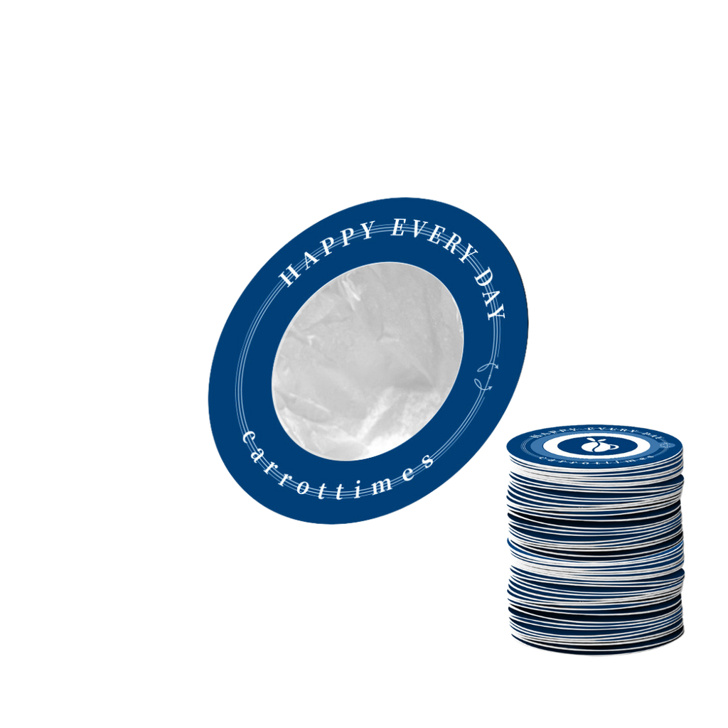 Eco-friendly Disposable Espresso Coffee Filters 50pcs (Blue)