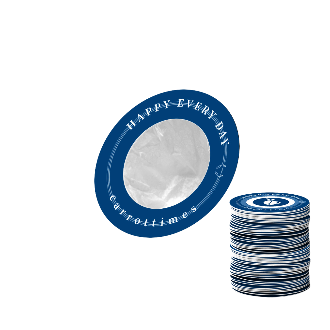 Eco-friendly Disposable Espresso Coffee Filters 50pcs (Blue)