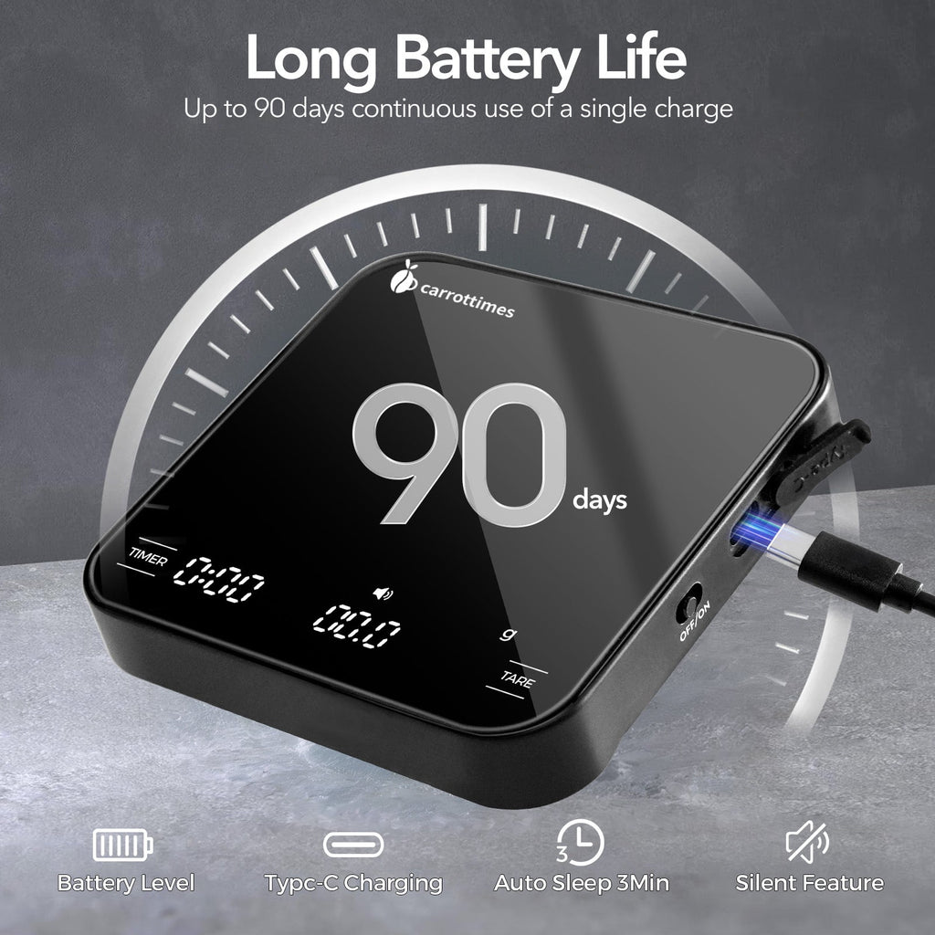 Electronic Espresso Coffee Scale with Timer (4 Modes)