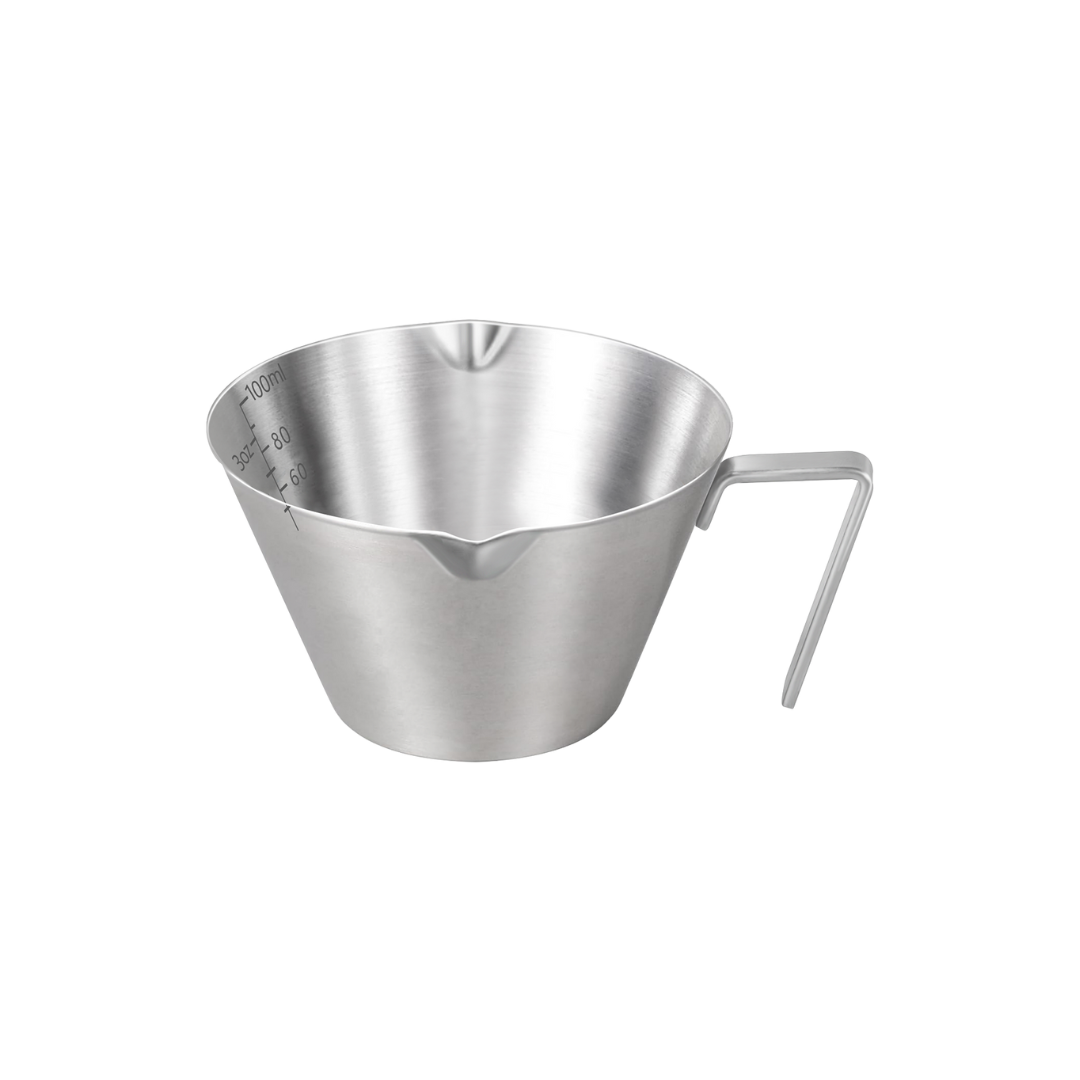 Yarramate 3.4OZ/100ml Stainless Steel Espresso Measuring Cups