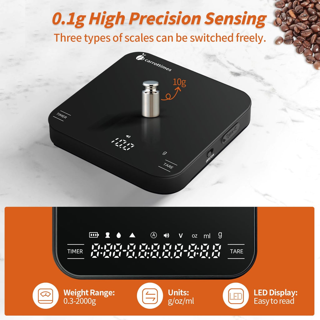 Electronic Espresso Coffee Scale with Timer (4 Modes)