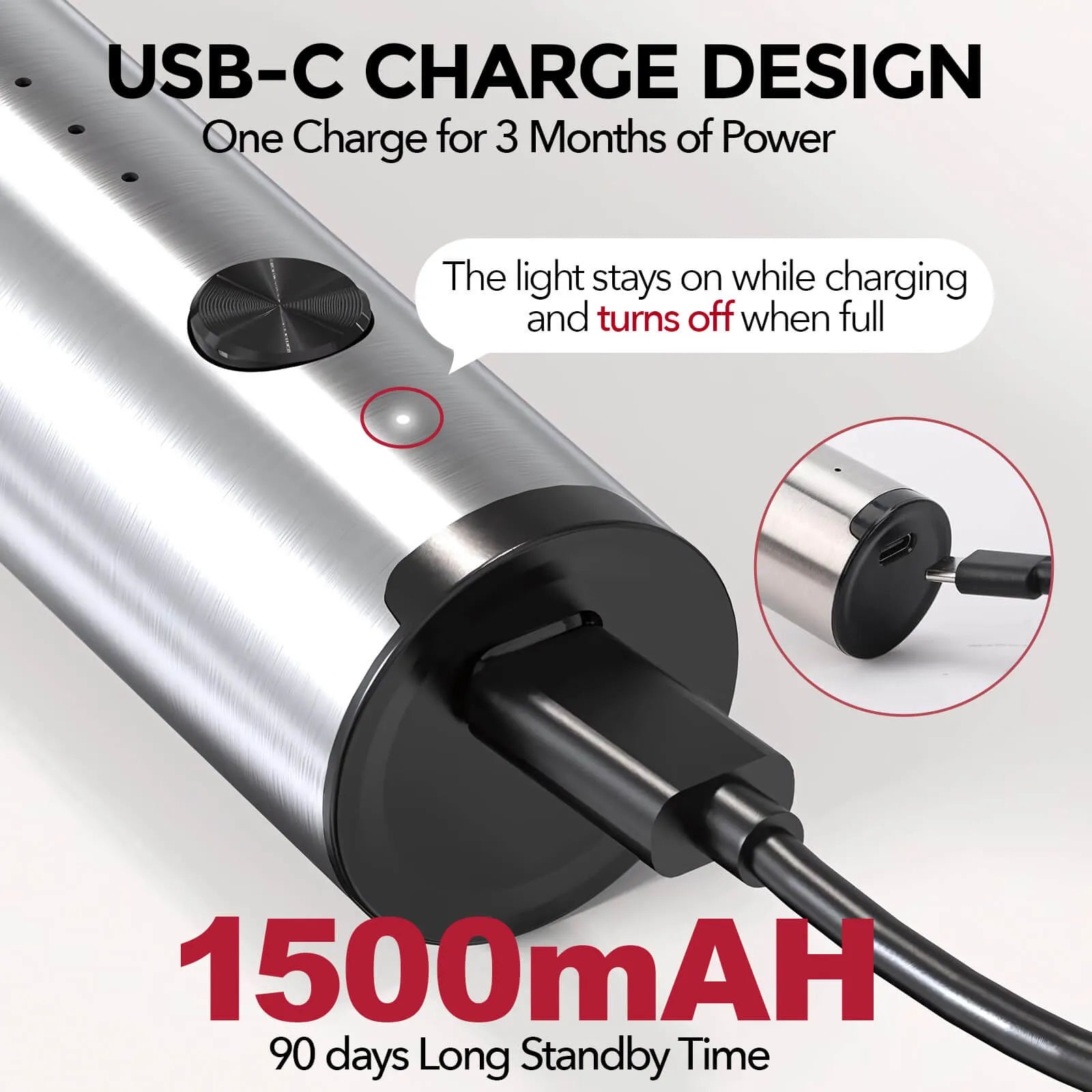 YARRAMATE 3 Speed Coffee Milk Frother Wand Handheld With Stand, Drink Mixer with 2 Whisks, Stainless Steel Coffee Beater for Lattes, Protein Shakes, Matcha, Egg