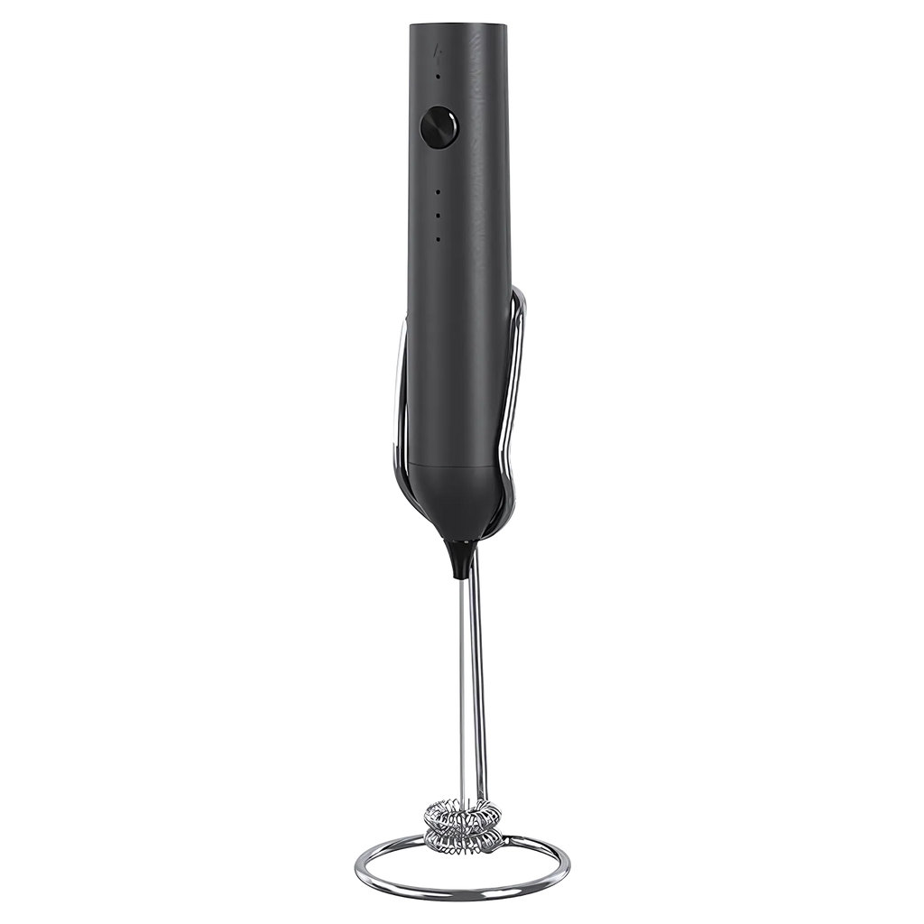 Yarramate Electric Handheld Milk Frother, Coffee Mixer - Black