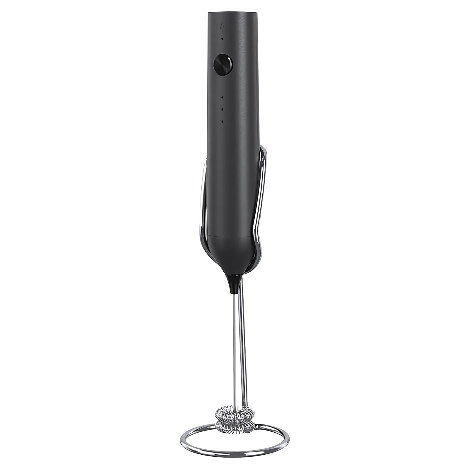 Yarramate Electric Handheld Milk Frother, Coffee Mixer - Black