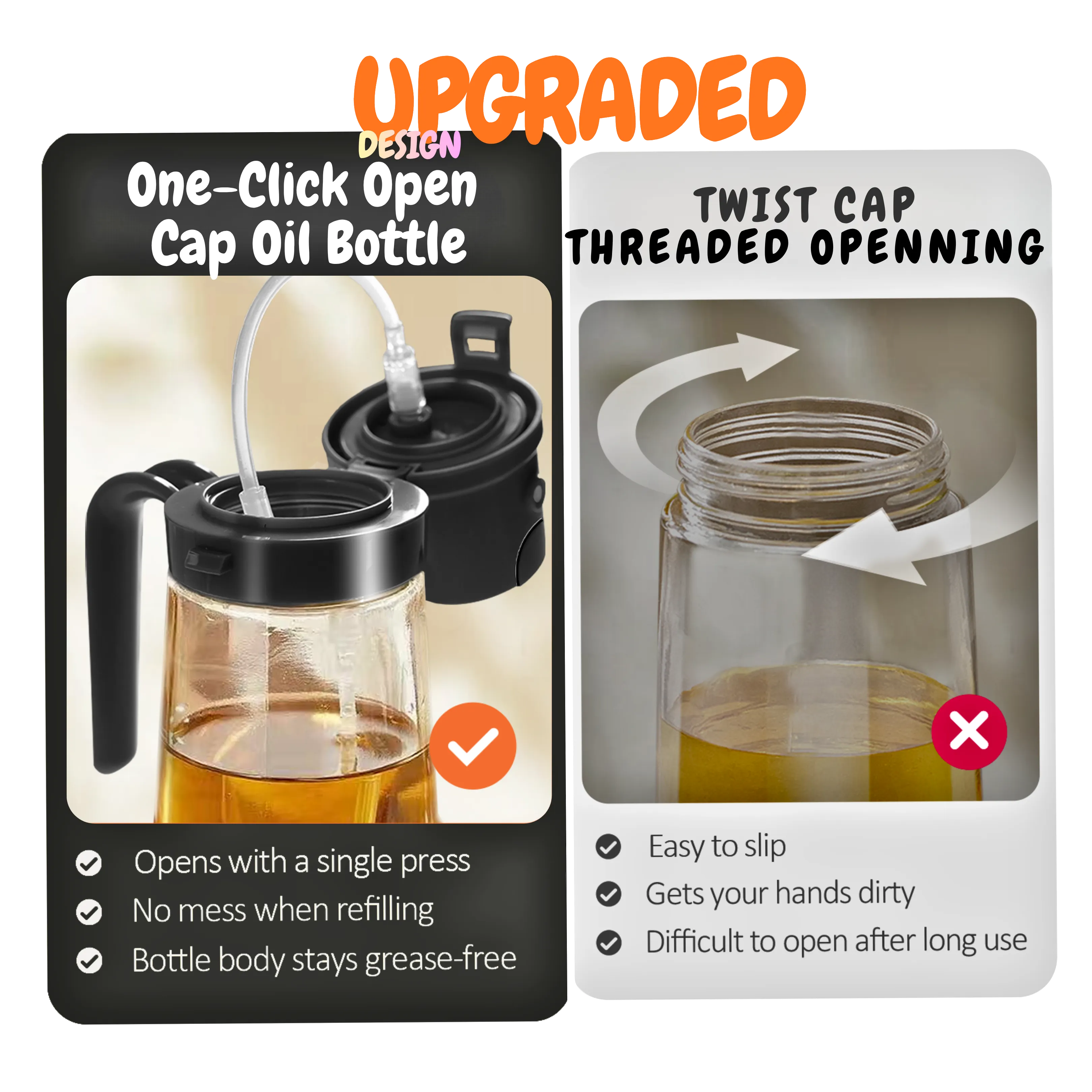 yarramate Easy Refillable Oil Sprayer 460ml